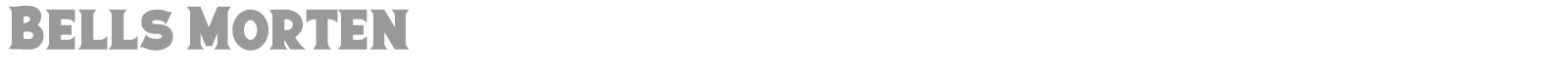 Bells Morten font preview